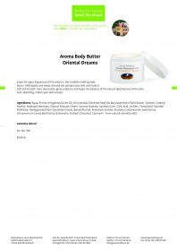 Krauterhaus Sanct Bernhardt Oriental Dreams Setset of 2