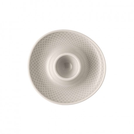 Rosenthal Rosenthal Junto Soft Shell - Porzellan Eierbecher mit Ablage 13 cm Rosenthal Junto Soft Shell - Фарфоровая подставка для яиц с полкой 13 см
