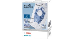 Siemens Siemens Staubsaugerbeutel MegaAir SuperTEX VZ41AFP (4+1) Typ P 4 Stuck + Micro-Hygienefilter   Мешки для пылесоса Siemens MegaAir SuperTEX VZ41AFP (4+1) тип P 4 шт. + микрогигиенический фильтр