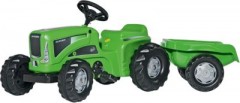 Rolly Toys ROLLY TOYS RollyKiddy Futura grun mit Anhanger ROLLY TOYS RollyKiddy Futura зеленый с прицепом