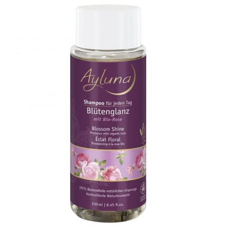 Ayluna Naturkosmetik Blutenglanz Shampoo Blossom Shine Шампунь с органической розой 250мл