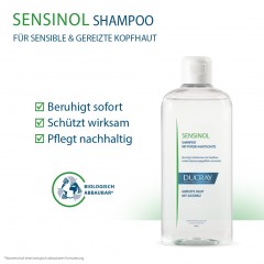 Ducray SENSINOL Shampoo mit Physio-Hautschutz  Шампунь SENSINOL с физиозащитой кожи