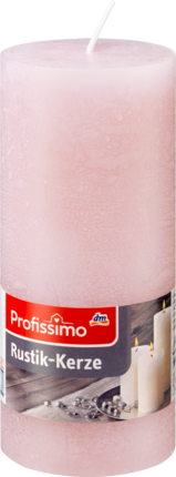 Profissimo Свеча декоративная 160/68 rosé, 1 шт