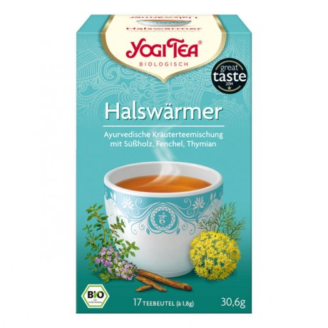 Yogi Tea Bio Halswarmer Тее Чай Глоток уюта с тимьяном и укропом 30,6 г