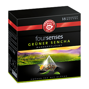Teekanne Чай Foursenses Зеленая Сенча 28,8г, 18 пакетиков