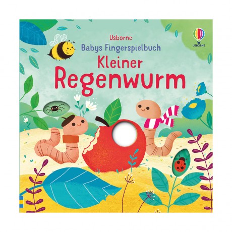 Usborne Verlag Babys Fingerspielbuch: Kleiner Regenwurm Книга-игра Baby's Finger: Little Earthworm