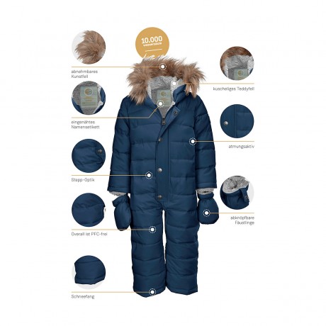 first instinct by killtec Kinder Schneeanzug FIW 39 Детский зимний комбинезон FIW 39