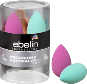 ebelin Professional Профессиональный бьюти блендер в форме яйца, 2 шт.