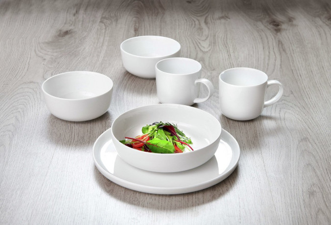 Ritzenhoff & Breker Ritzenhoff & Breker Kombiservice 16-tlg. Finja weiss/grau Комбинированный сервиз Ritzenhoff &amp; Breker, 16 предметов. Финья