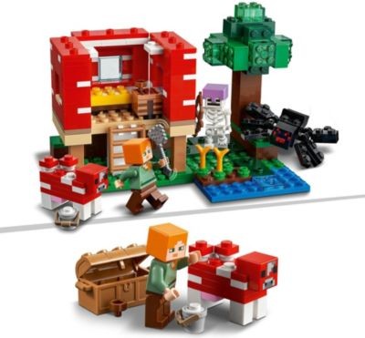 LEGO LEGO Minecraft 21179 Das Pilzhaus LEGO Minecraft 21179 Дом-гриб