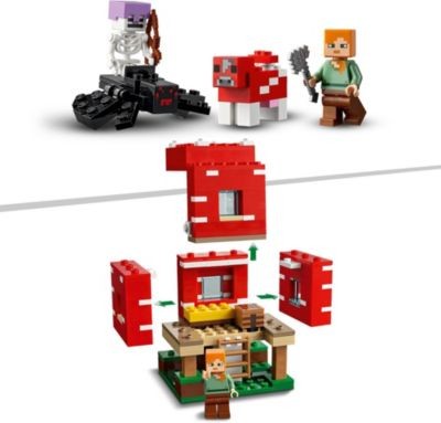 LEGO LEGO Minecraft 21179 Das Pilzhaus LEGO Minecraft 21179 Дом-гриб