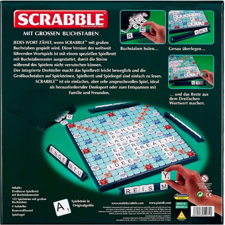 Piatnik Scrabble mit grossen Buchstaben Эрудит большими буквами
