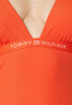 Tommy Hilfiger HALTER ONE PIECE Swimsuit deep orange КОМБИНЕЗОН HALTER Купальник темно-оранжевый