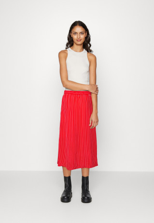 Tommy Hilfiger ROPE MIDI SKIRT A-line skirt fireworks ВЕРЕВОЧНАЯ ЮБКА МИДИ Юбка А-силуэта салют