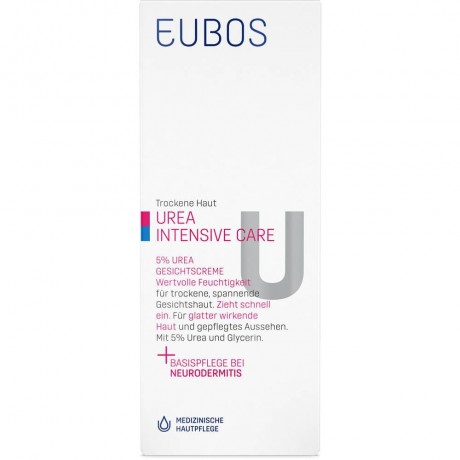 Eubos TROCKENE Haut Urea 5% Gesichtscreme  СУХАЯ КОЖА Мочевина 5% Крем для лица