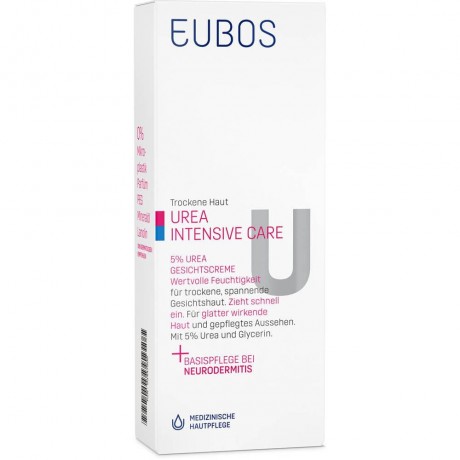 Eubos TROCKENE Haut Urea 5% Gesichtscreme  СУХАЯ КОЖА Мочевина 5% Крем для лица