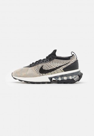 Nike Sportswear W AIR MAX FLYKNIT RACER Sneaker low sesame/black/ocean cube/pink oxford/sail/metallic silver W AIR MAX FLYKNIT RACER — Низкие кроссовки женские кунжут/черный/куб океана/розовый оксфорд/парус/серебристый металлик