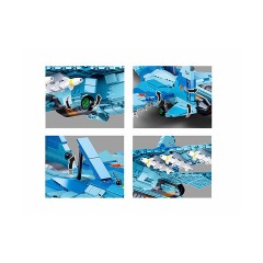 Sluban Klemmbausteine Dusenjager Modell 27 (1040 Teile) Dusenjager модель 27 (1040 деталей)