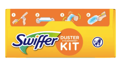 Swiffer STAUBmagnet Starterset (1+3) 2stk Свиффер Магнитная щетка для удаления пыли Стартовый комплект 2 штуки