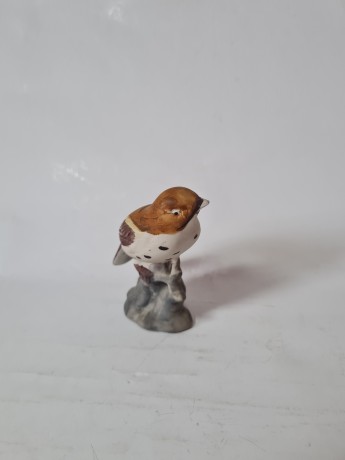 Thomas  Коллекционная керамическая фигурка "Птичка" 9смx8см, Германия, 1960-70гг.