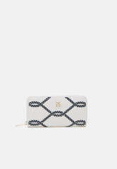 Tommy Hilfiger TIMELESS LARGE ROPE Wallet weathered white TIMELESS LARGE ROPE Бумажник выветрившийся белый