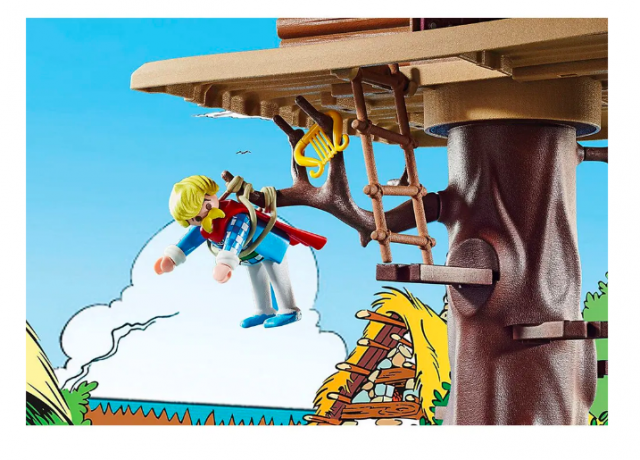 PLAYMOBIL 71016 Asterix: Трубадикс с домиком на дереве