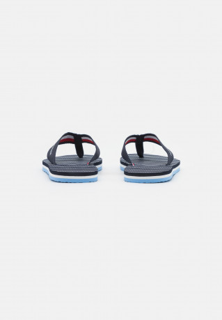 Tommy Hilfiger ESSENTIAL ROPE T-bar sandals space blue ESSENTIAL ROPE Сандалии с Т-образной перемычкой космический синий