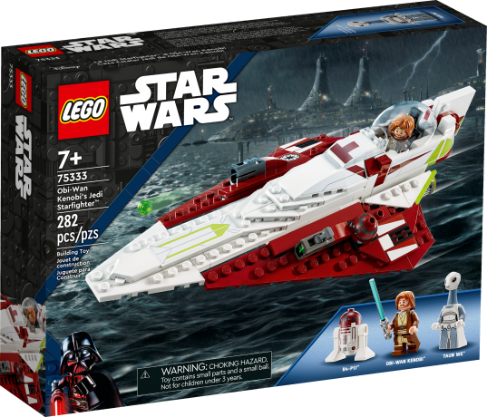 Lego Obi-Wan Kenobis Jedi Starfighter Звездный истребитель джедаев Оби-Вана Кеноби