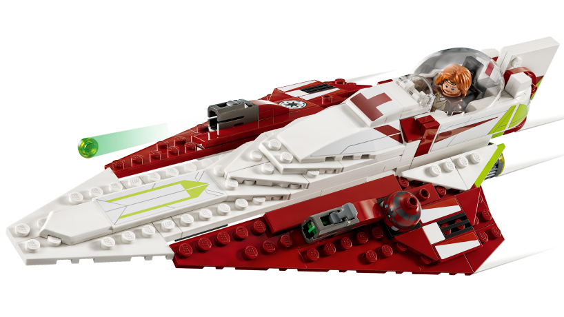 Lego Obi-Wan Kenobis Jedi Starfighter Звездный истребитель джедаев Оби-Вана Кеноби
