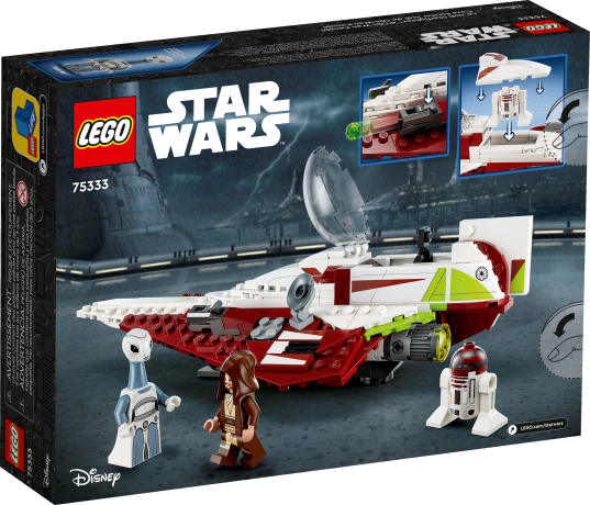 Lego Obi-Wan Kenobis Jedi Starfighter Звездный истребитель джедаев Оби-Вана Кеноби