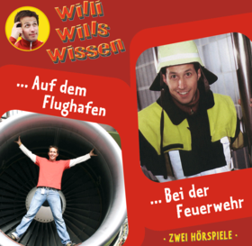 floff publishing Вилли серия обучающих фильмов wills wissen 11 - Bei der Feuerwehr/Auf dem Flughafen, 1 шт