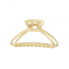 SOHO Tori Barette Small Metall Haarklemmer Gold Маленькая металлическая заколка для волос Tori Barette