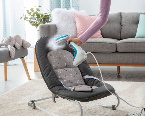 Tefal Tefal Dampfburste DT9530 Pure Tex, 1700 W, 4 in 1 Multi-Pad-System: Entkeimen, Glatten, Saubern und Beduften  Паровая щетка Tefal DT9530 Pure Tex, 1700 Вт, многослойная система 4 в 1: стерилизация, разглаживание, очистка и ароматизация