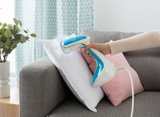 Tefal Tefal Dampfburste DT9530 Pure Tex, 1700 W, 4 in 1 Multi-Pad-System: Entkeimen, Glatten, Saubern und Beduften  Паровая щетка Tefal DT9530 Pure Tex, 1700 Вт, многослойная система 4 в 1: стерилизация, разглаживание, очистка и ароматизация