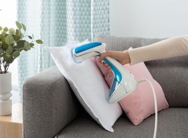 Tefal Tefal Dampfburste DT9530 Pure Tex, 1700 W, 4 in 1 Multi-Pad-System: Entkeimen, Glatten, Saubern und Beduften  Паровая щетка Tefal DT9530 Pure Tex, 1700 Вт, многослойная система 4 в 1: стерилизация, разглаживание, очистка и ароматизация