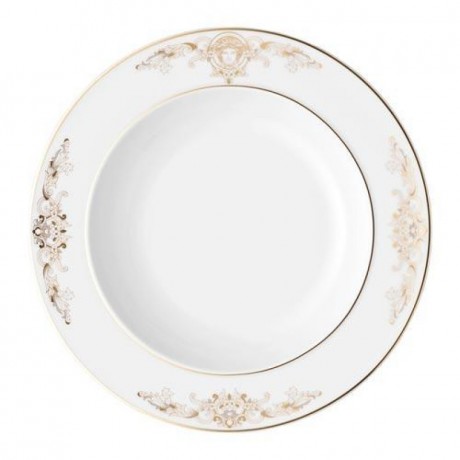 Rosenthal meets Versace Rosenthal Versace Medusa Gala Suppenteller 22 cm Rosenthal Versace Medusa Gala Суповая тарелка 22 см