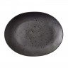 Bitz Bitz Gastro black Grillteller oval 30x22,5 cm Тарелка для гриля Bitz Gastro овальная черная 30x22,5 см
