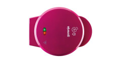 gorenje gorenje Waffeleisen WCM702 PW pink/weiss, 700 Watt  pink/weiss Вафельница Gorenje WCM702 PW розовая/белая, 700 Вт