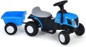 COSTWAY 6V Traktor New Holland 106cm mit Anhanger 6V трактор New Holland 106см с прицепом