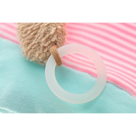 sigikid Schnuller-Schnuffeltuch Hase pink (38847) Соска-комбинезон кролик розовый (38847)