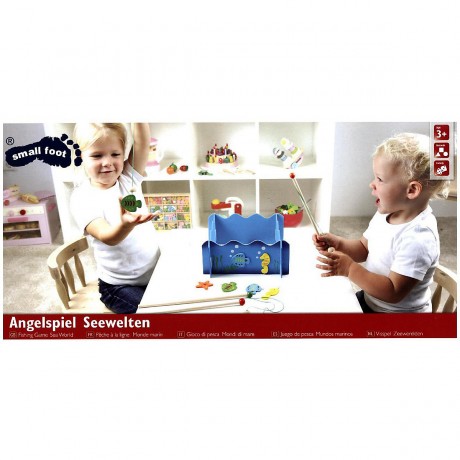 Small Foot Angelspiel Seewelten (Kinderspiel) Рыболовная игра Sea Worlds (Детская игра)