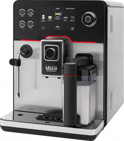 Gaggia Gaggia Kaffeevollautomat Accademia Stainless Steel, vom Erfinder des Espresso Barista@Home dank Espresso-Plus-System  Полностью автоматическая кофемашина Gaggia Accademia из нержавеющей стали от изобретателя эспрессо Barista@Home благодаря системе 