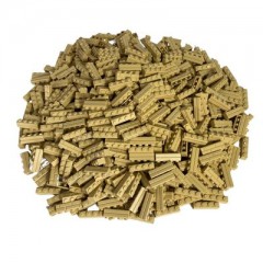 LEGO LEGO 1x4 Mauersteine Beige - 100 Stuck - Tan 15533 LEGO 1x4 Bricks Beige - 100 штук - Желто-коричневый 15533