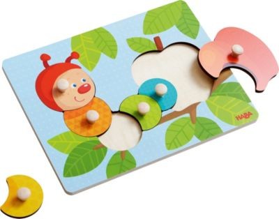 Haba HABA 303189 Greifpuzzle Raupe Mina HABA 303189 гусеница с захватом-головоломкой Mina