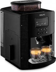 Krups Krups Kaffeevollautomat EA8150, Arabica Display, LCD-Display, Speichermodus, Dampfduse fur Cappuccino  Полностью автоматическая кофемашина Krups EA8150, дисплей арабика, ЖК-дисплей, режим памяти, паровая насадка для капучино