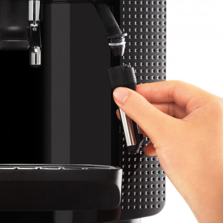 Krups Krups Kaffeevollautomat EA8150, Arabica Display, LCD-Display, Speichermodus, Dampfduse fur Cappuccino  Полностью автоматическая кофемашина Krups EA8150, дисплей арабика, ЖК-дисплей, режим памяти, паровая насадка для капучино