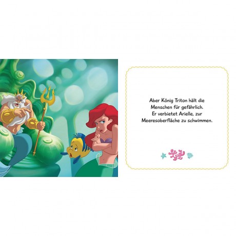 Nelson Verlag Disney Pappenbuch: Arielle die Meerjungfrau Картонная книга Диснея: Русалочка