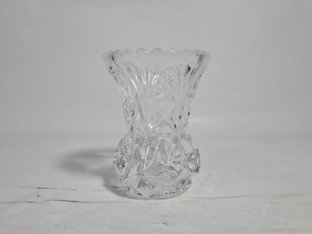 Ваза винтажная Zajeicar малая, хрусталь, 8 см, Германия, 1970-80гг.
