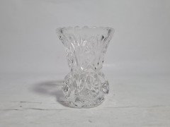 Ваза винтажная Zajeicar малая, хрусталь, 8 см, Германия, 1970-80гг.