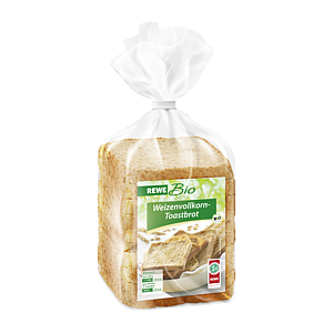 REWE Bio Тостовый хлеб из цельной пшеницы 250г